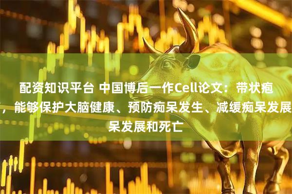 配资知识平台 中国博后一作Cell论文：带状疱疹疫苗，能够保护大脑健康、预防痴呆发生、减缓痴呆发展和死亡
